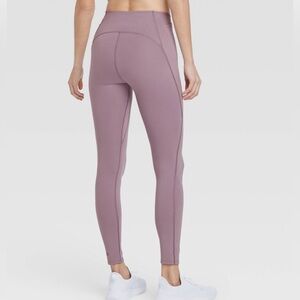 NWT All in Motion Side Pocket Contour high-rise Leggings Dusty Purple